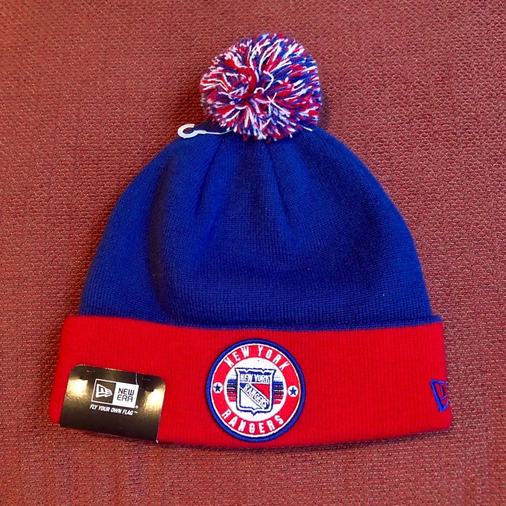 New York Rangers 🔵🔴 NHL New Era Beanie Hat NWT
